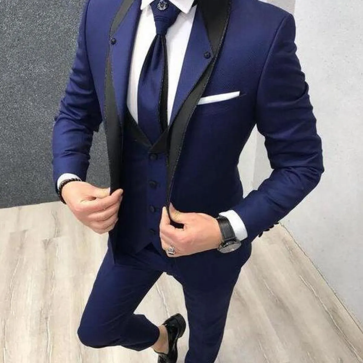 2022 di alta qualità slim fit un bottone rosso smoking dello sposo groomsmen uomo abiti da sposa 3 pezzi prom sposo (giacca + pa