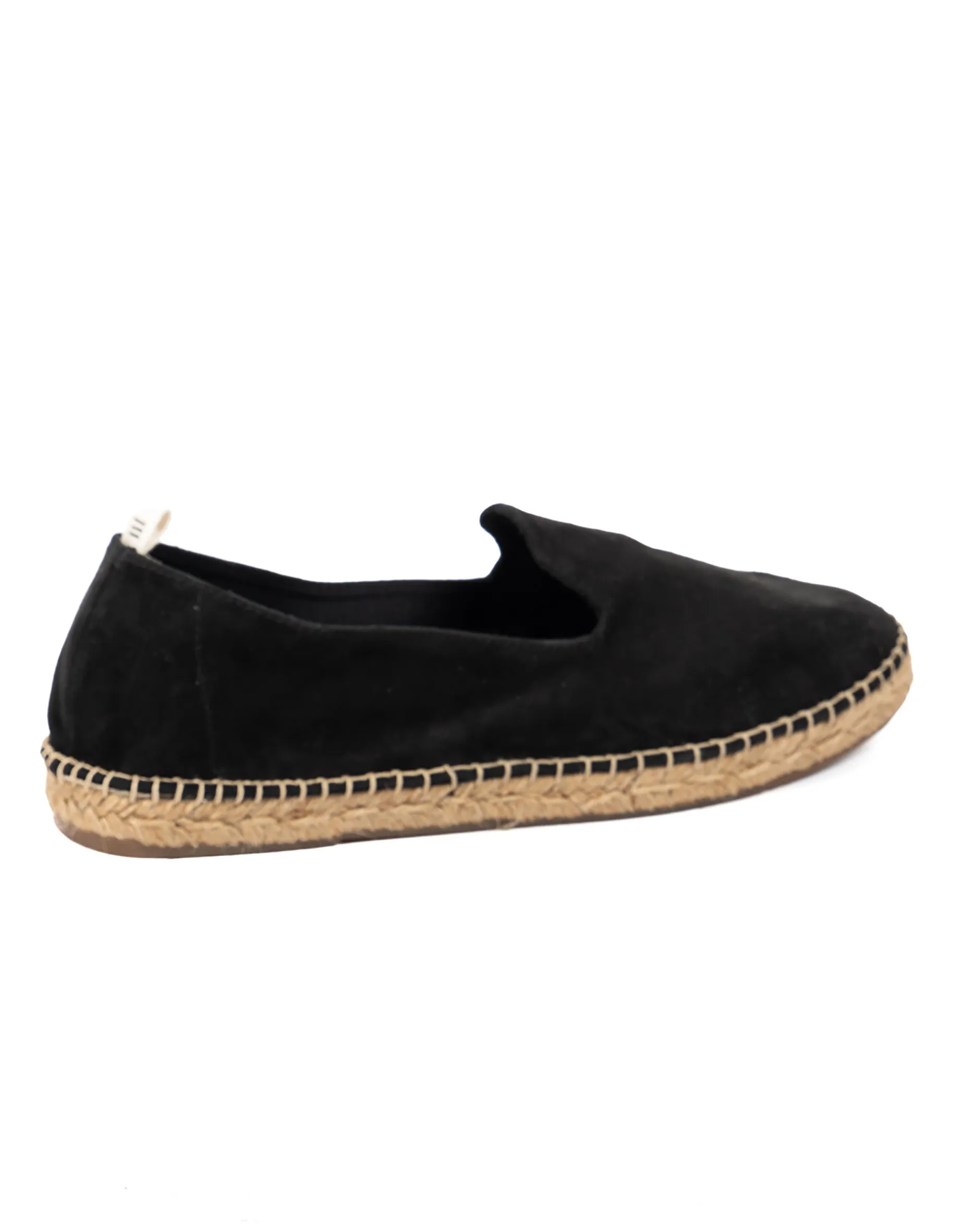 Atene - espadrillas camoscio nero