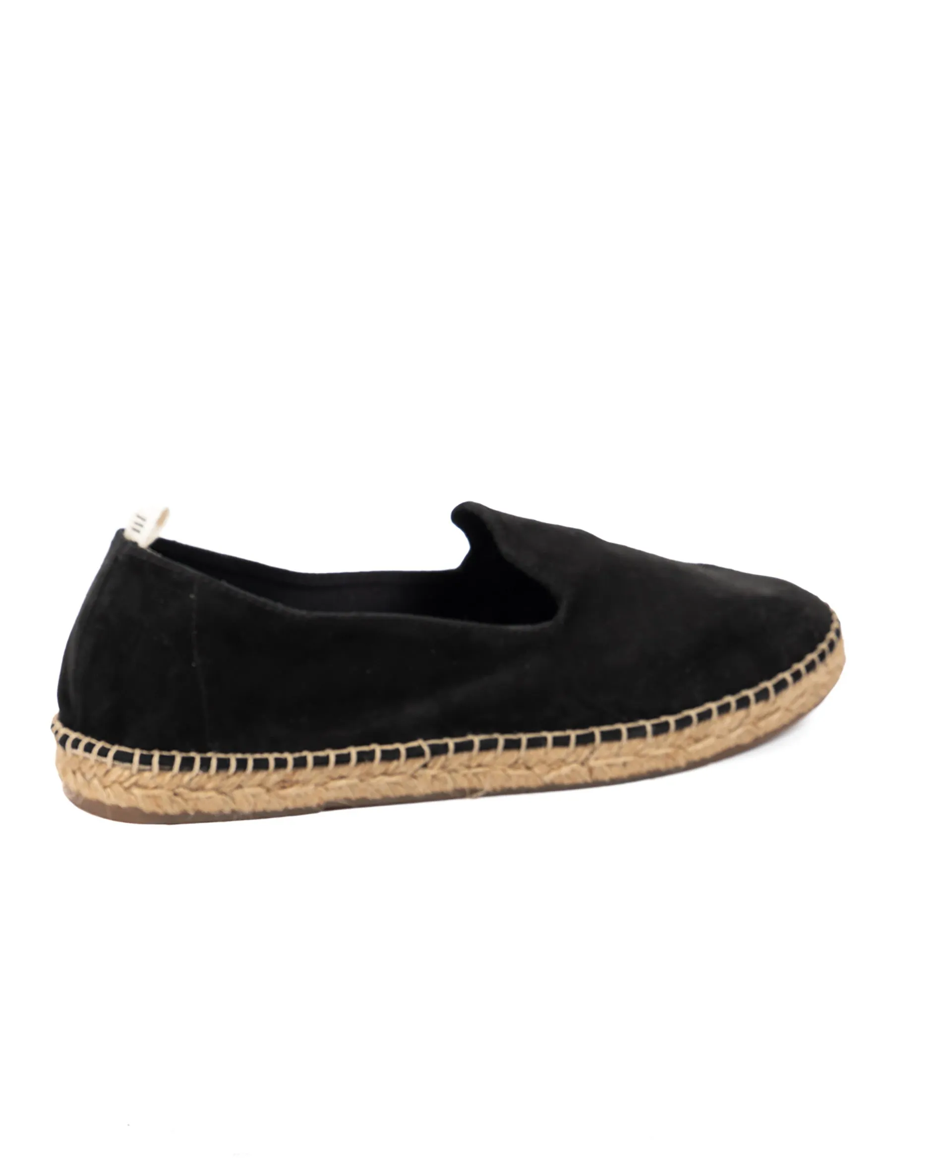 Atene - espadrillas camoscio nero