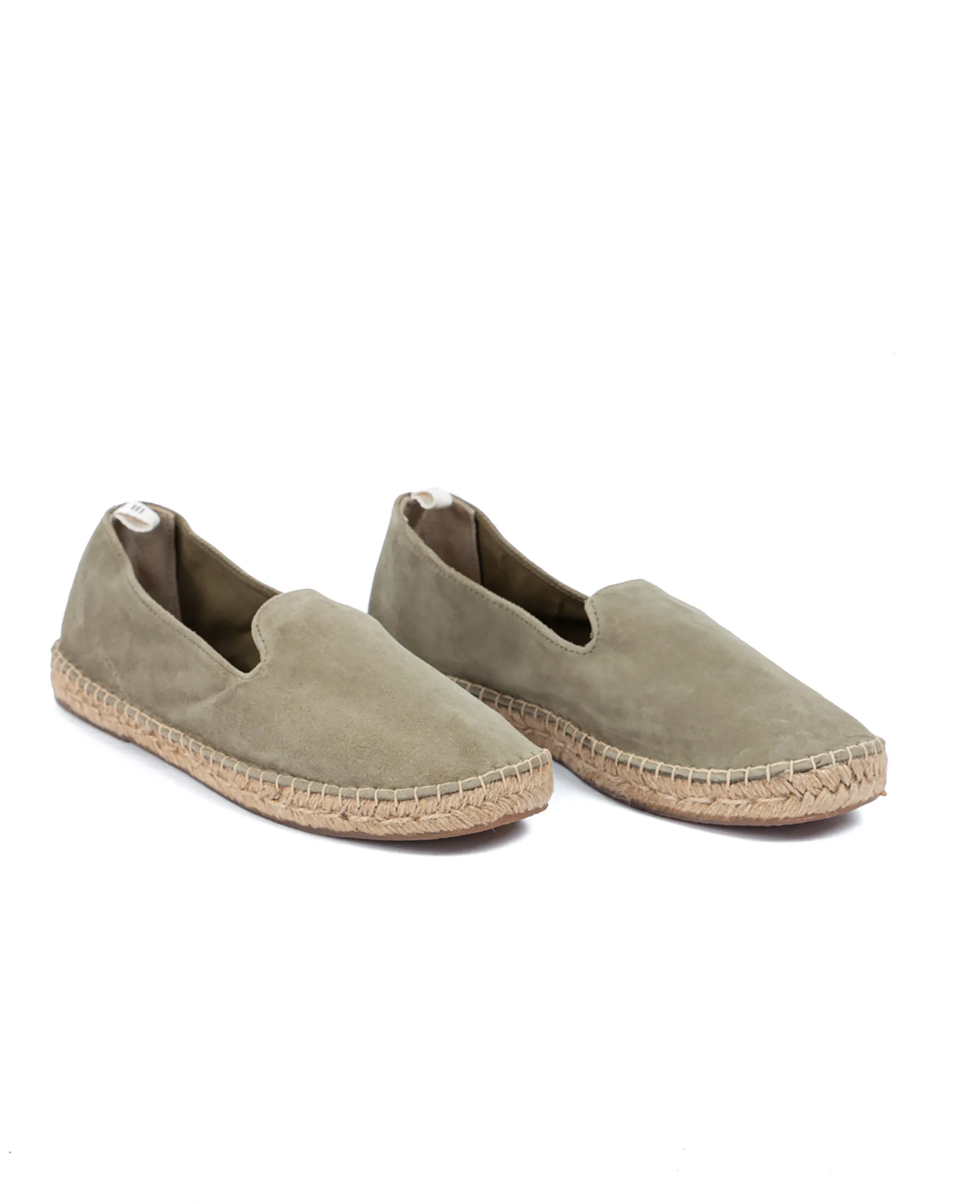 Atene - espadrillas in camoscio verde