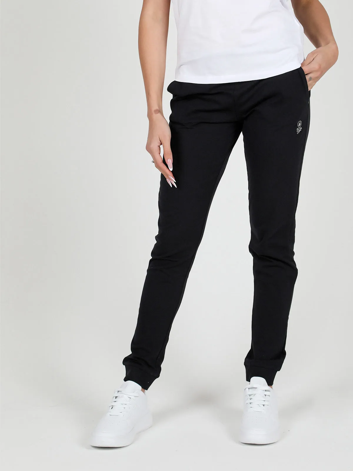 Athl Dpt Pantalon de sport femme avec revers