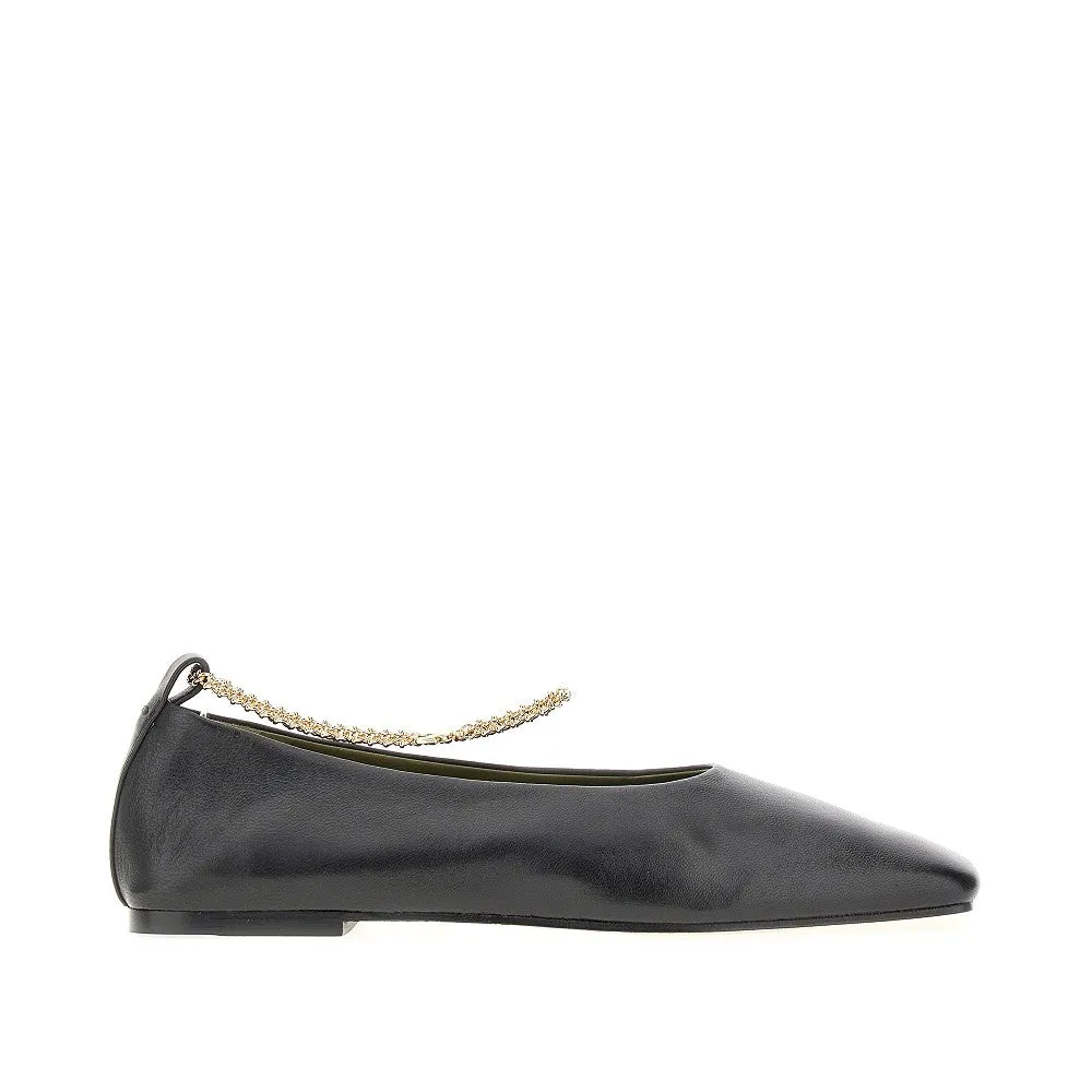 Ballerine 'Augusta' in nappa