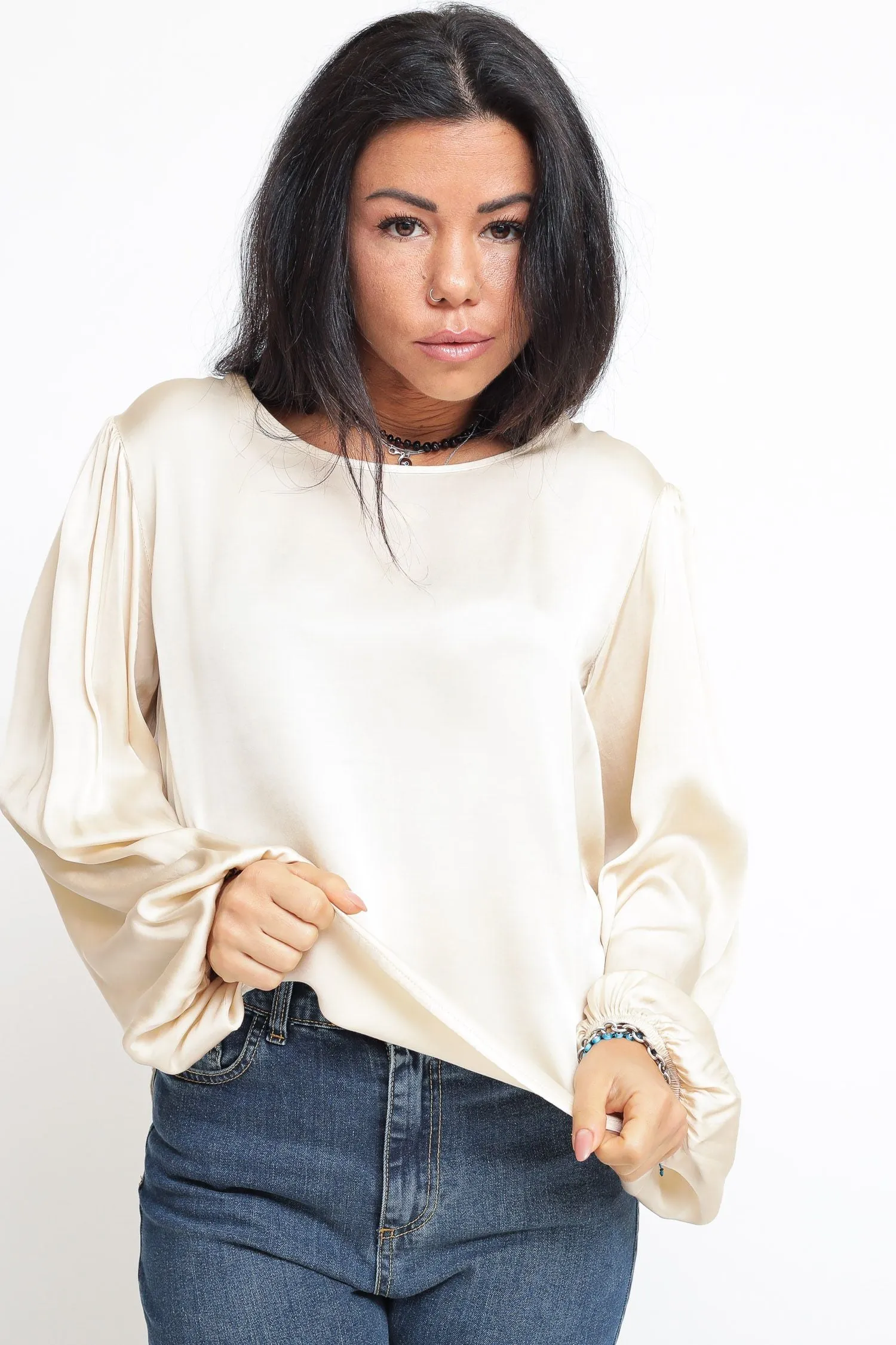 Blusa - Crema