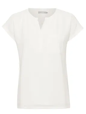 Blusa Donna con micro scollatura a V