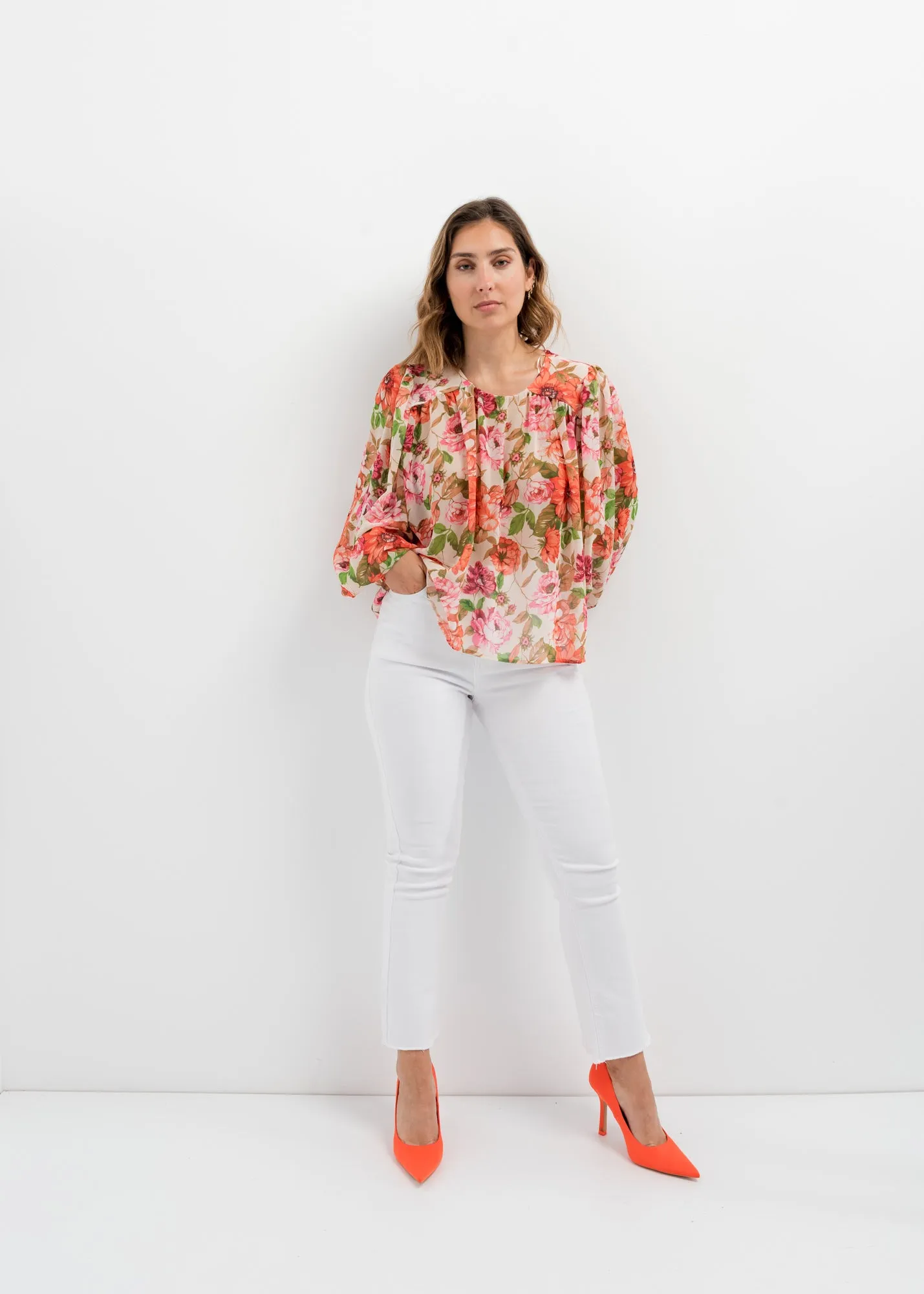 Blusa estampado floral