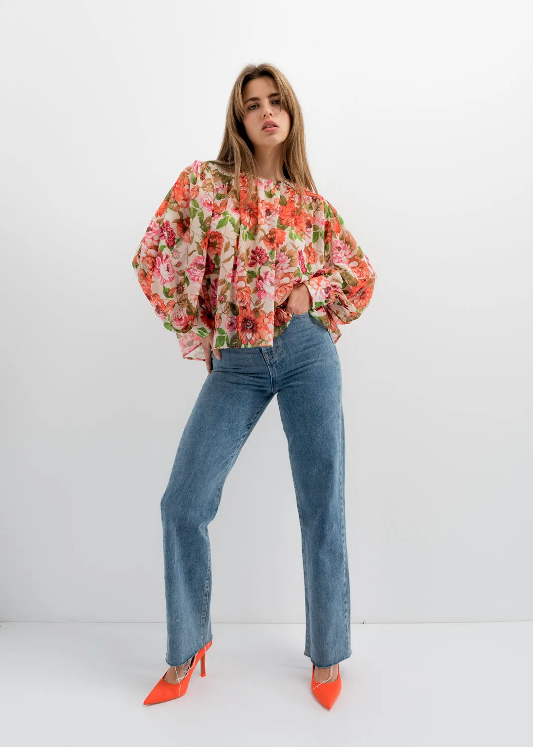 Blusa estampado floral