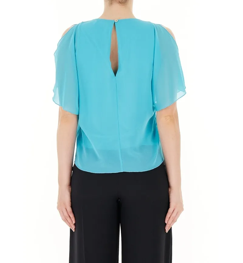 Blusa girocollo