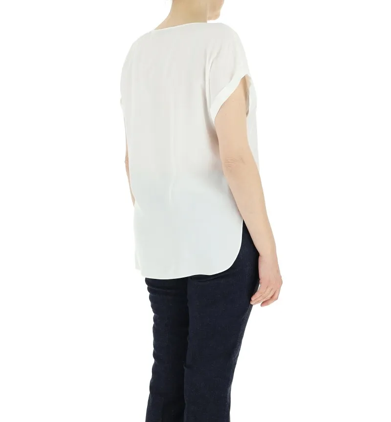 Blusa maniche corte