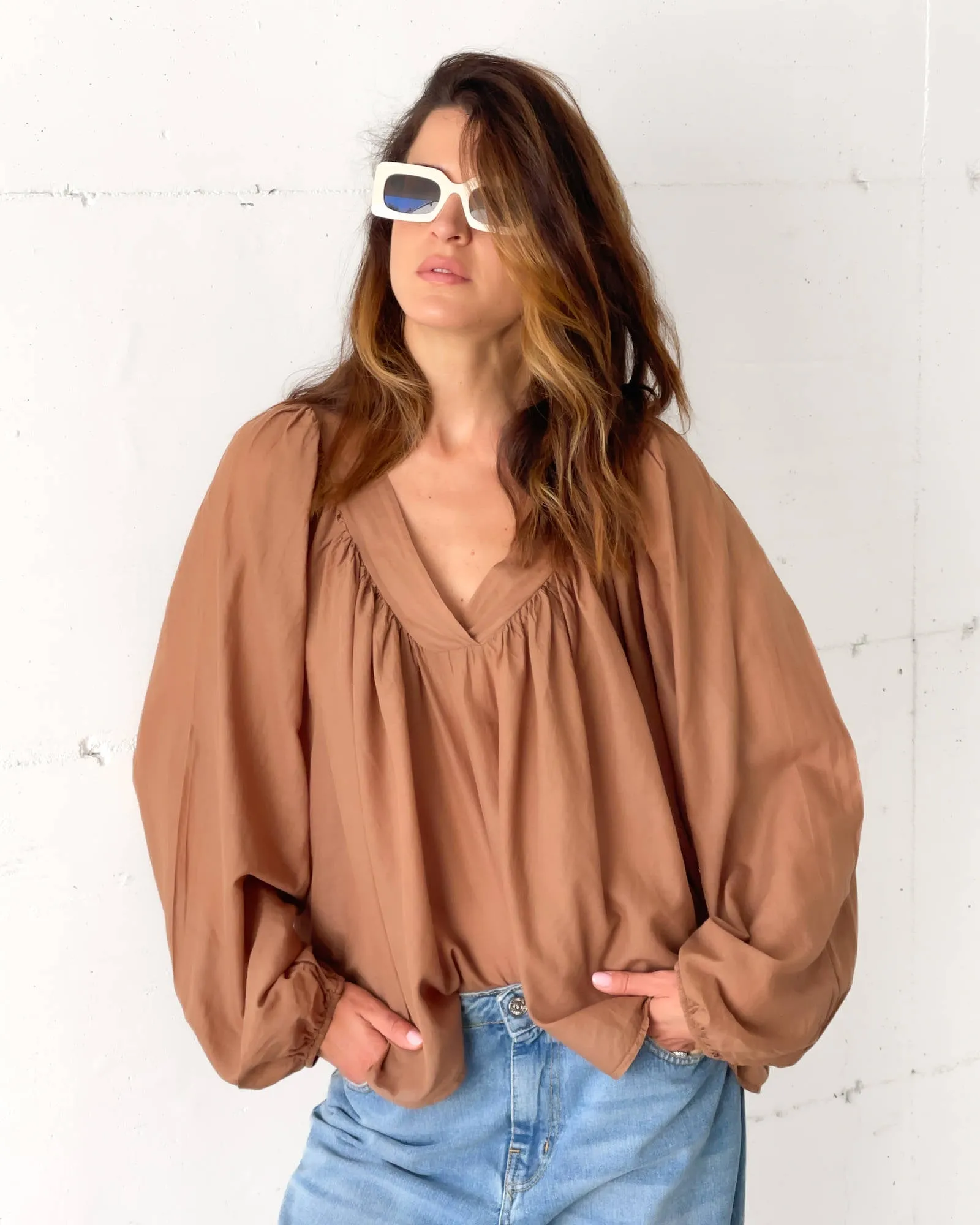 BLUSA ROSITA NOCCIOLA