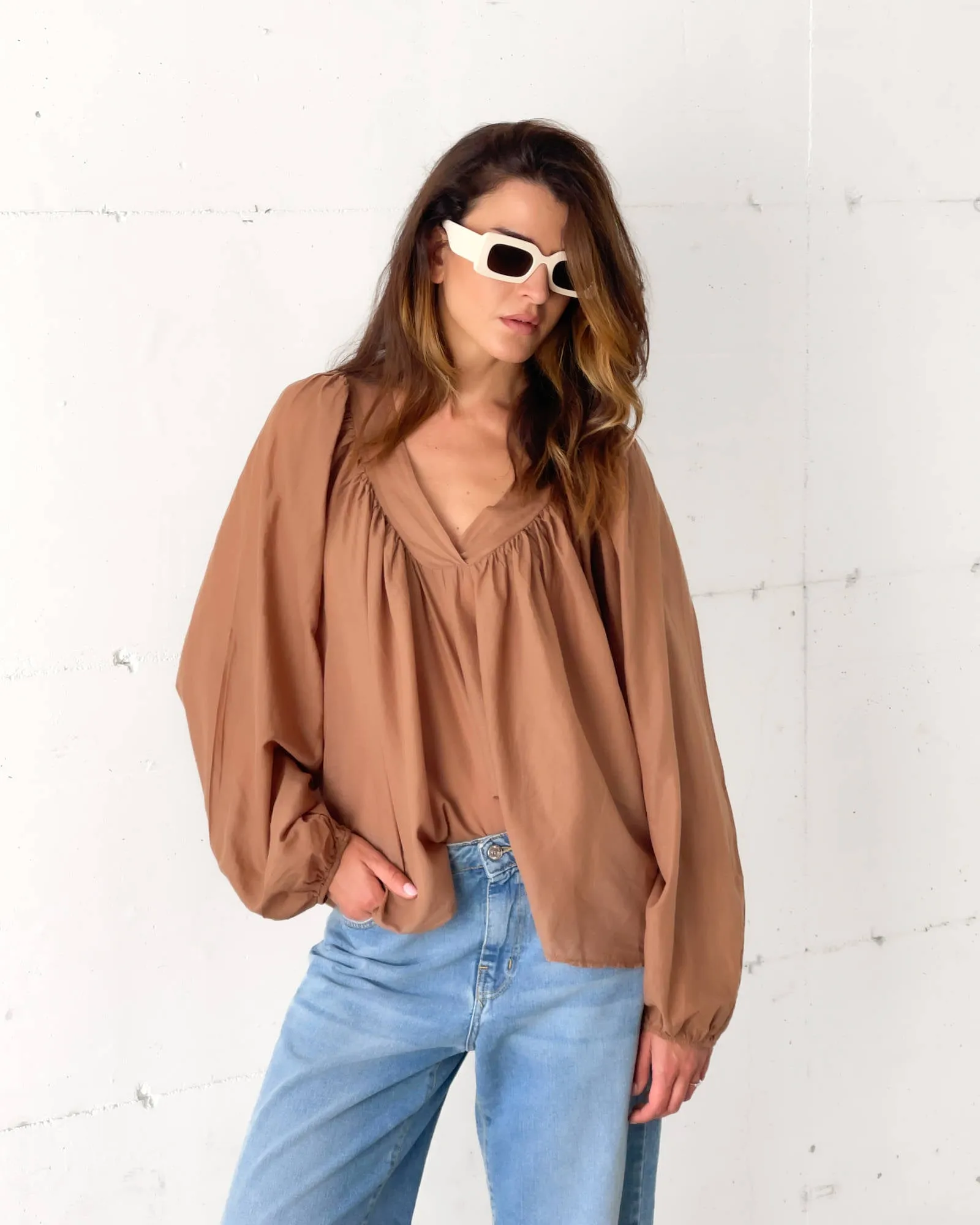 BLUSA ROSITA NOCCIOLA