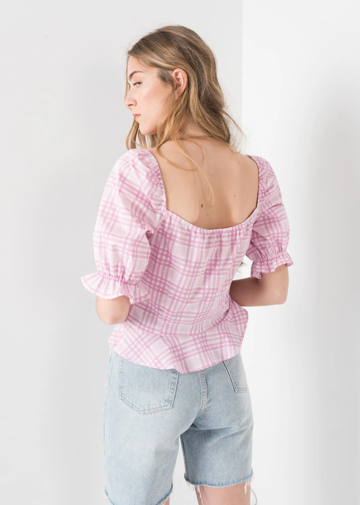 Blusa scozzese