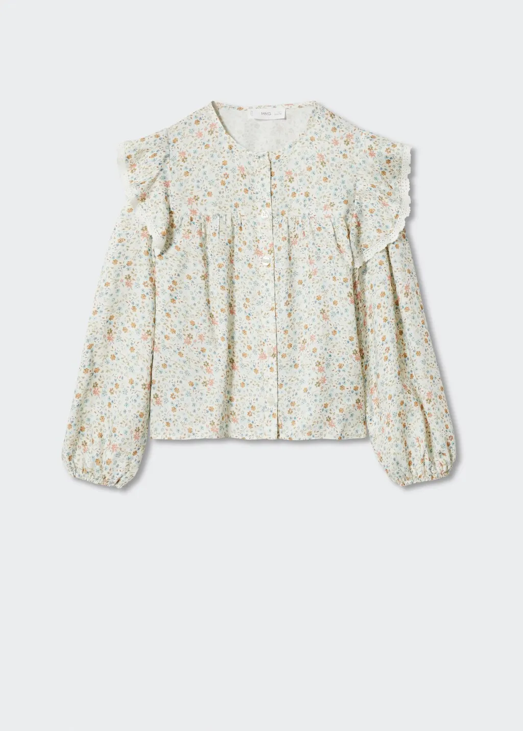 Blusa stampa floreale