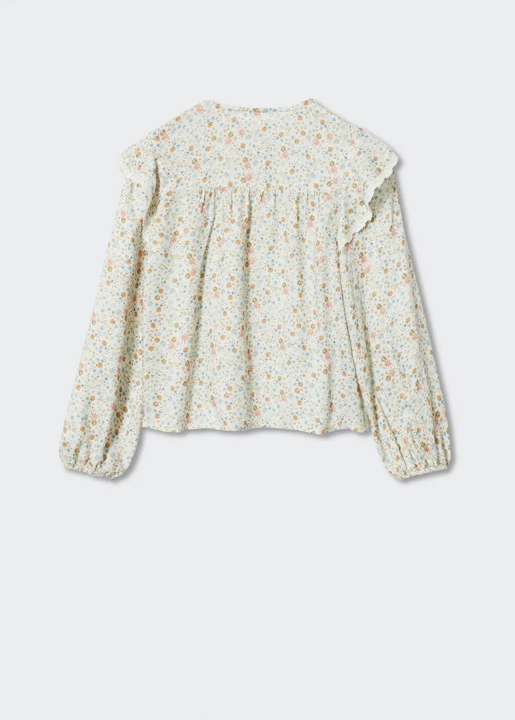 Blusa stampa floreale