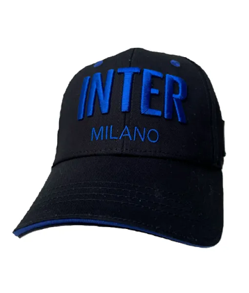 CAPPELLO INTER MILANO UFFICIALE ORIGINALE ENZO CASTELLANO NERO