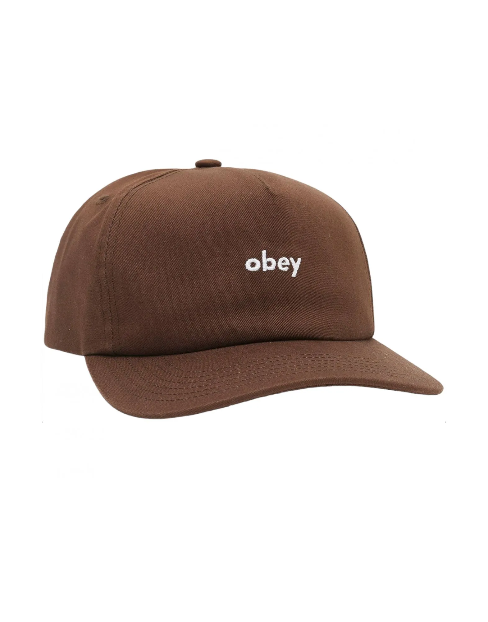 Cappello Lowercase 5 Panel Uomo Brown