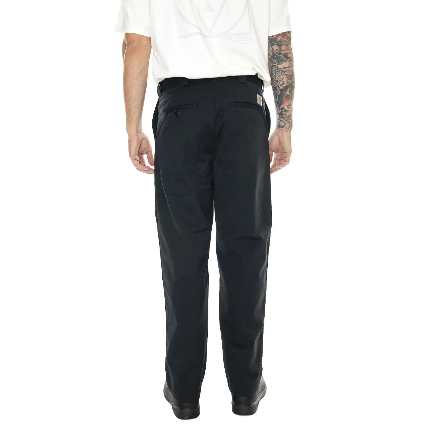 CARHARTT WIP Craft Pant Black /rinsed - Pantalon Uomo Neri    