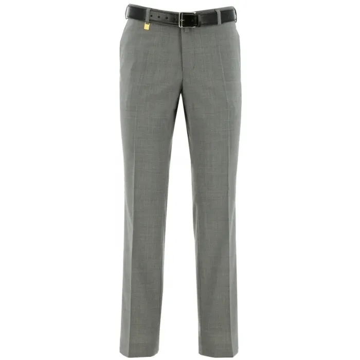 Duke Woolen allungamento pantaloni grigio