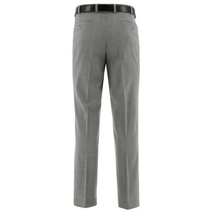 Duke Woolen allungamento pantaloni grigio