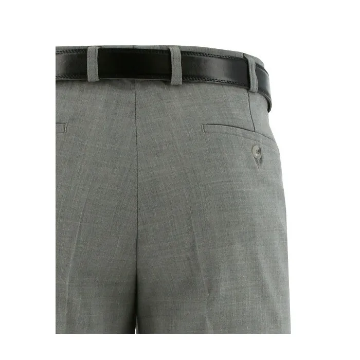 Duke Woolen allungamento pantaloni grigio