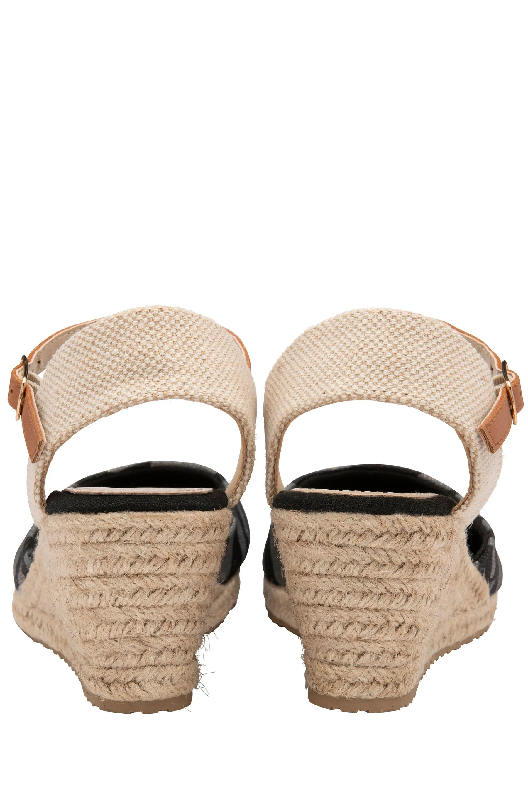 Dunlop - Sandali espadrillas con zeppa    