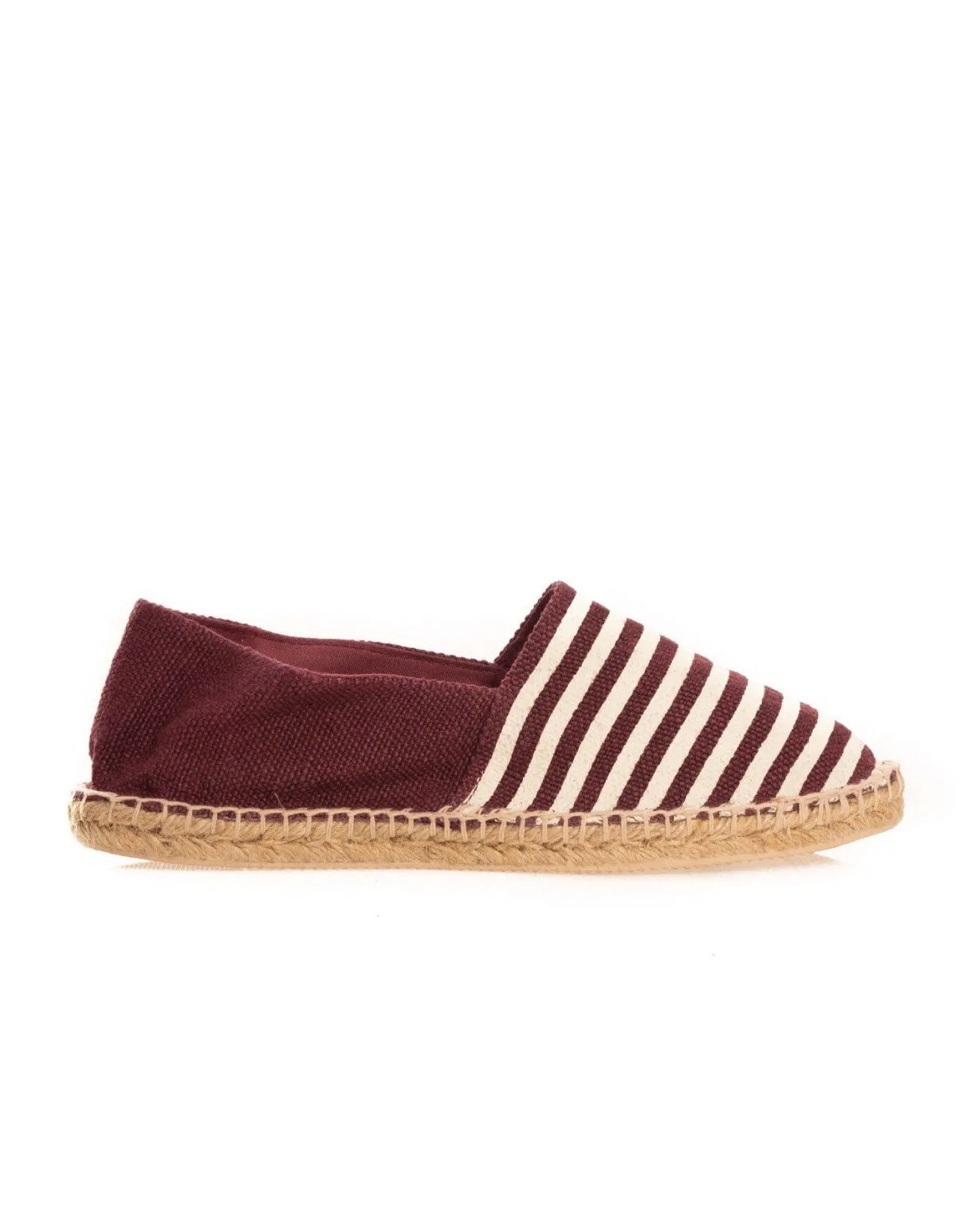 ESPADRILLAS A RIGHE BORDEAUX