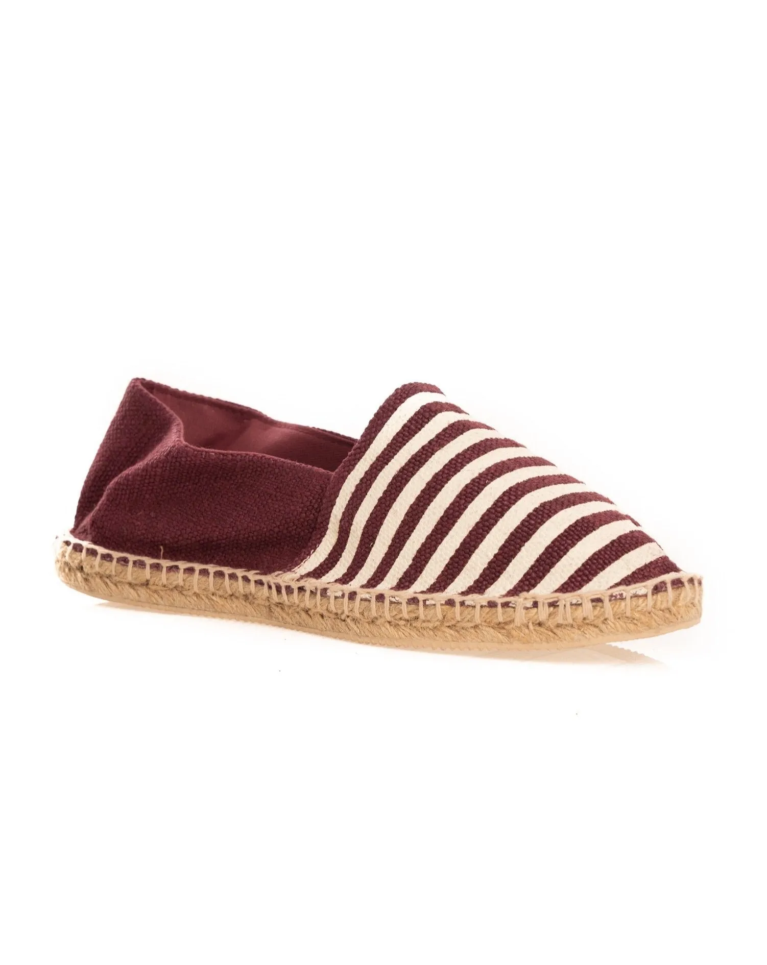 ESPADRILLAS A RIGHE BORDEAUX