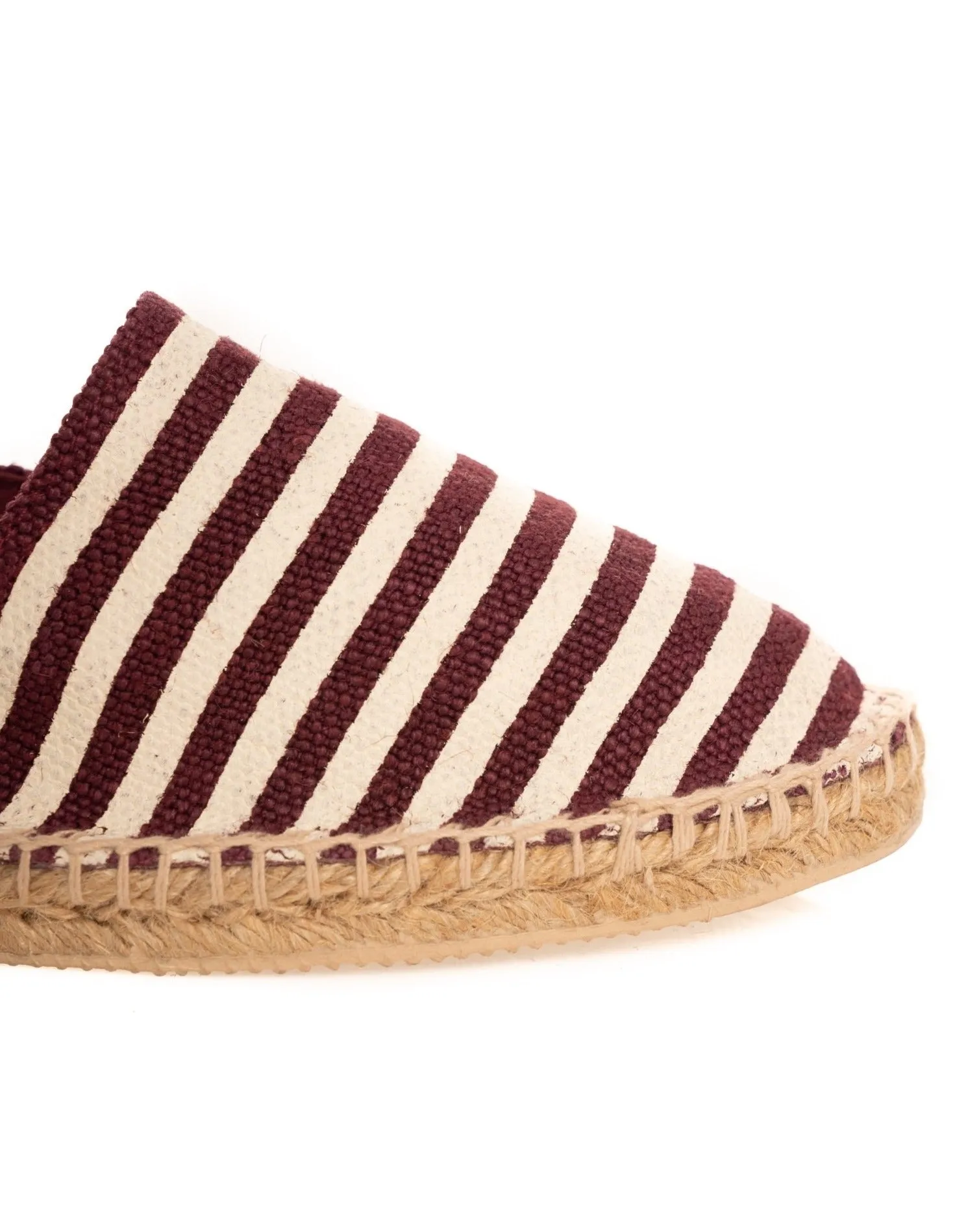 ESPADRILLAS A RIGHE BORDEAUX