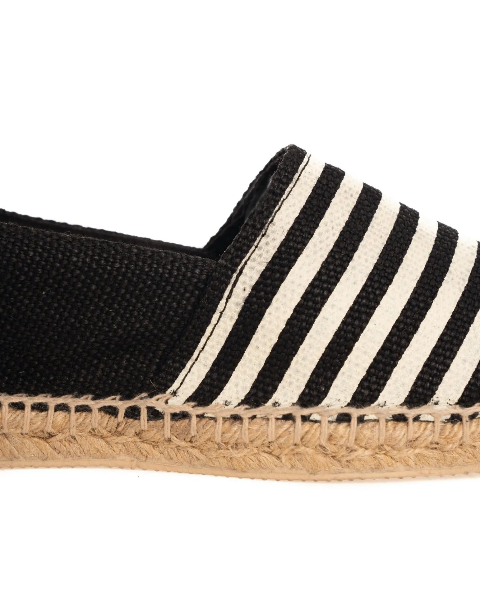 ESPADRILLAS A RIGHE NERA