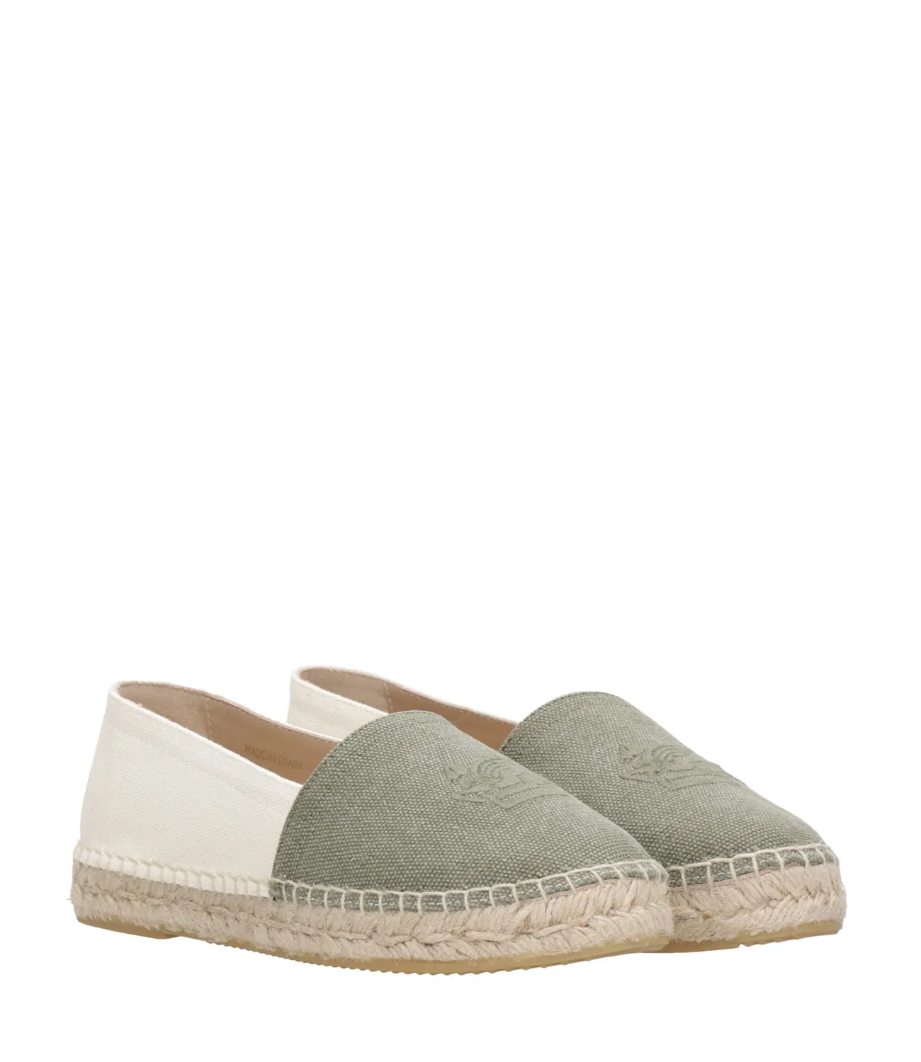 Etro Kids | Espadrillas Verde e Beige