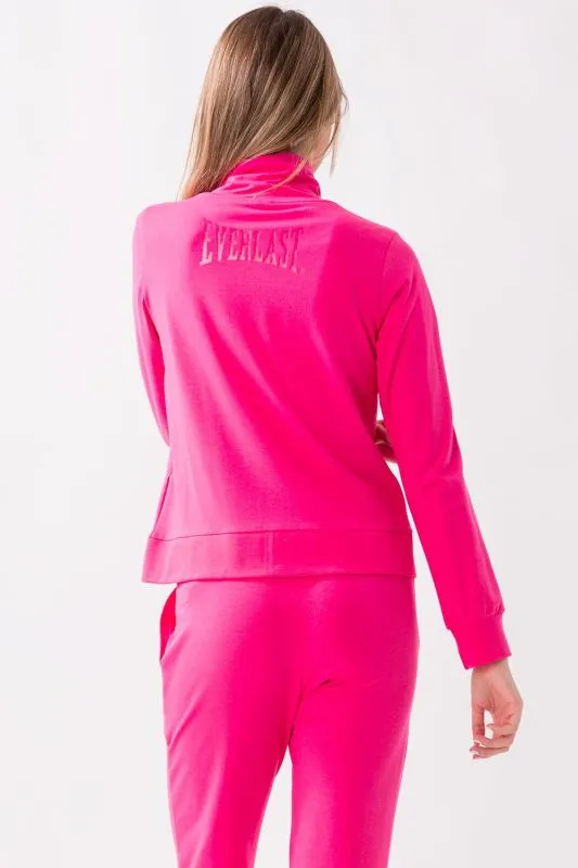 EVERLAST DYNAMIC WORLD GIACCA DONNA Fuxia in jersey modal