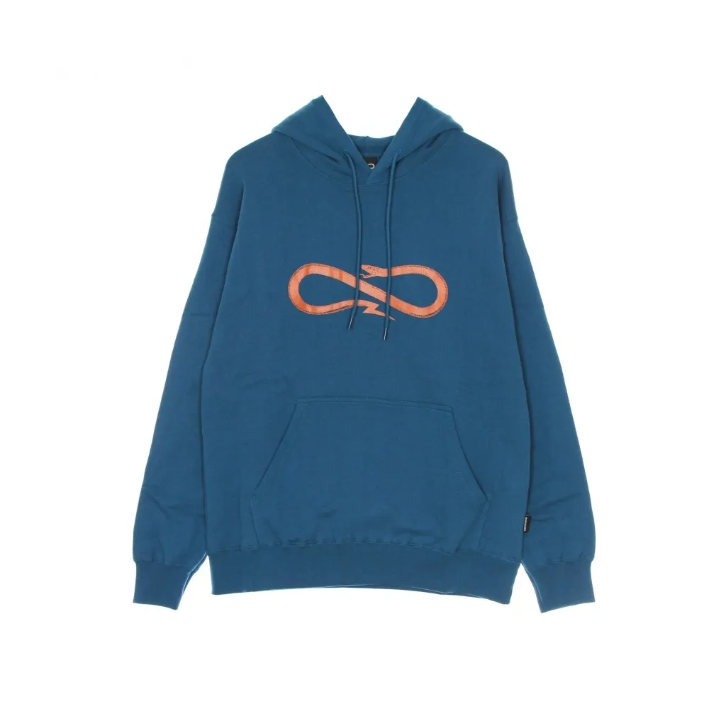 felpa cappuccio uomo logo hoodie PETROL