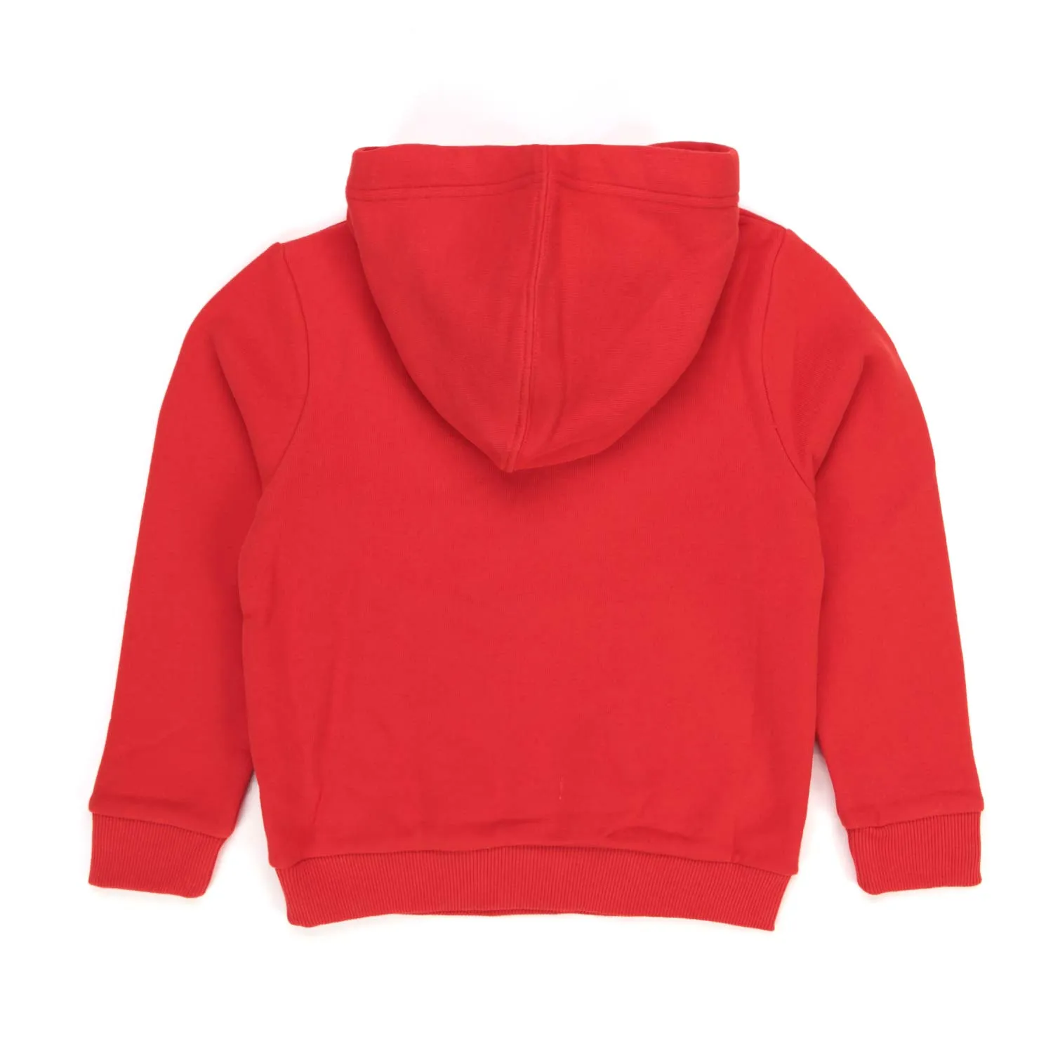 Felpa Rossa Cappuccio Unisex