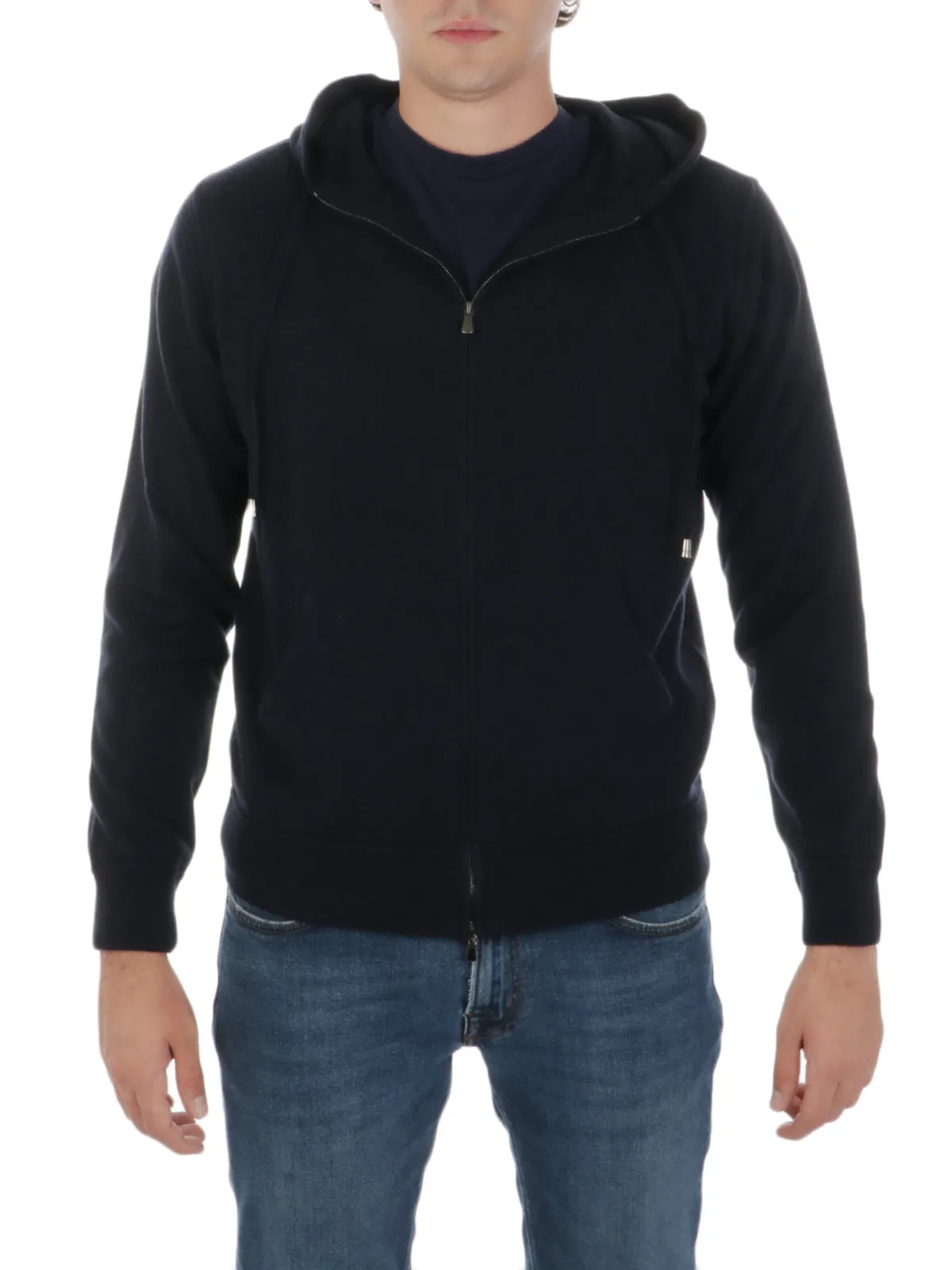 FILIPPO DE LAURENTIIS ---------- Maglia Uomo in Lana e Cashmere Full Zip ---------