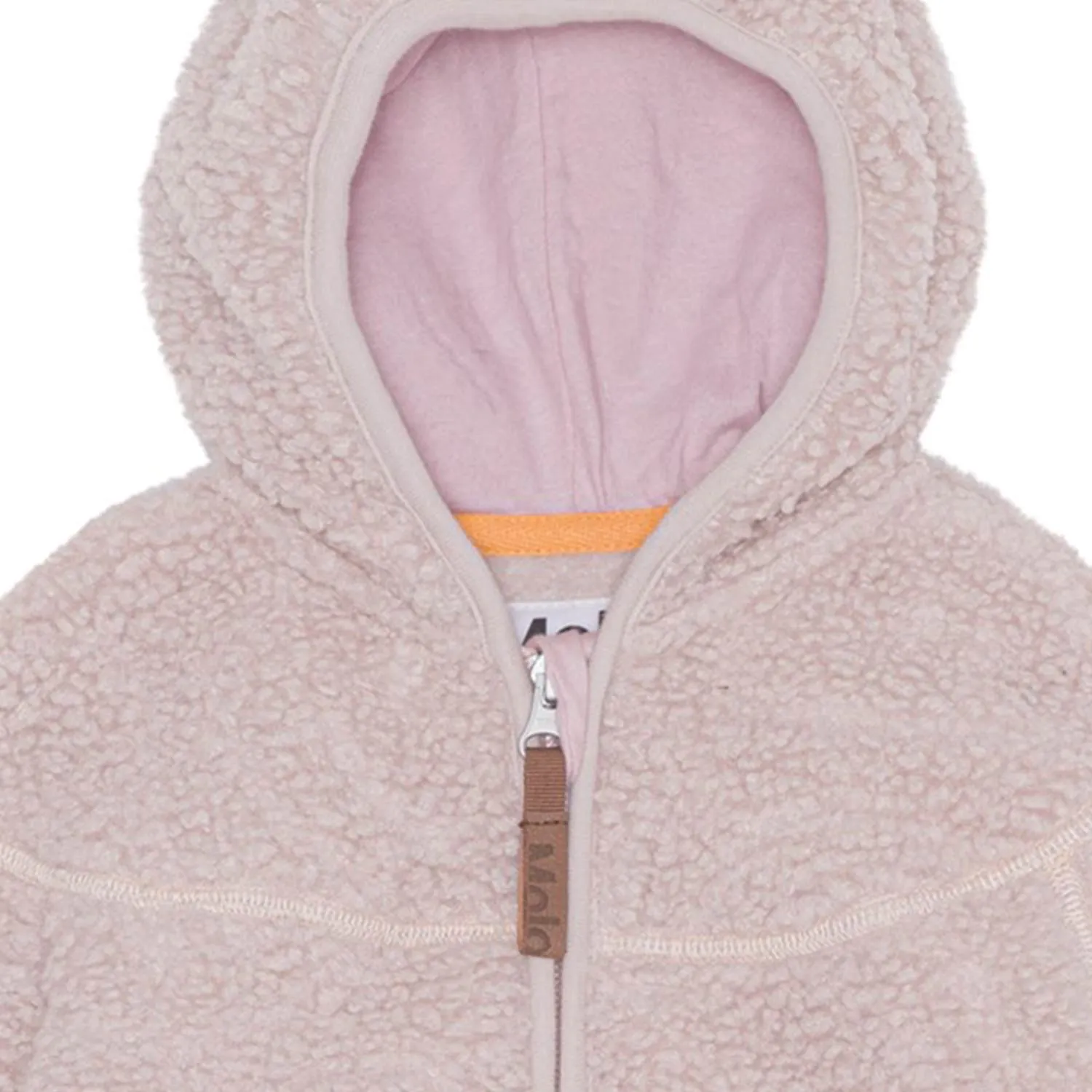 Giacca Pile Ummi Rosa Chiaro Bimba E Neonata