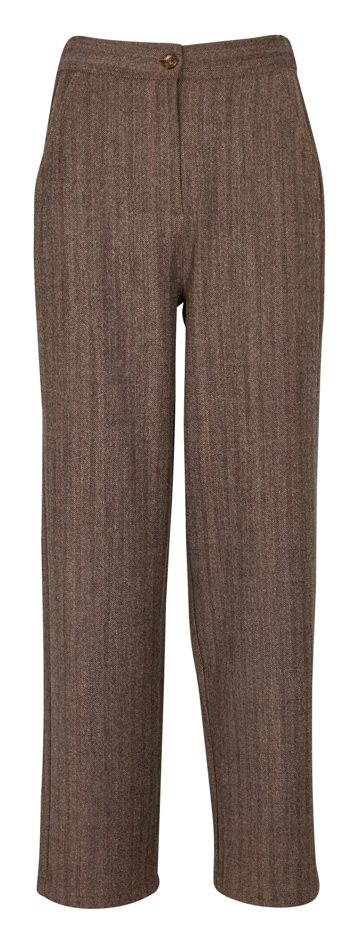  HARRIS WILSON   FOSSEA - Pantalon droit  | Marron