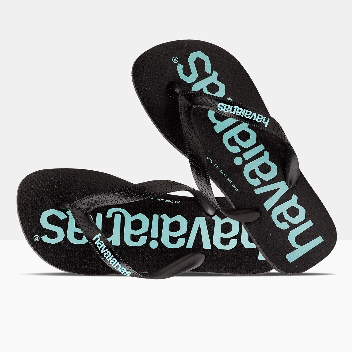 Infradito HAVAIANAS Donna TOP LOGOMANIA Nero