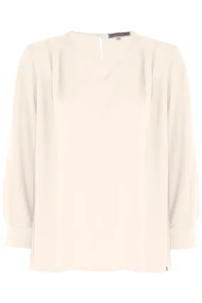 Kocca blusa panna in satin