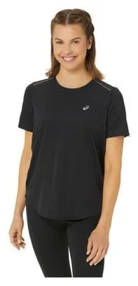 Maglia a manica corta Asics Road Donna Nero