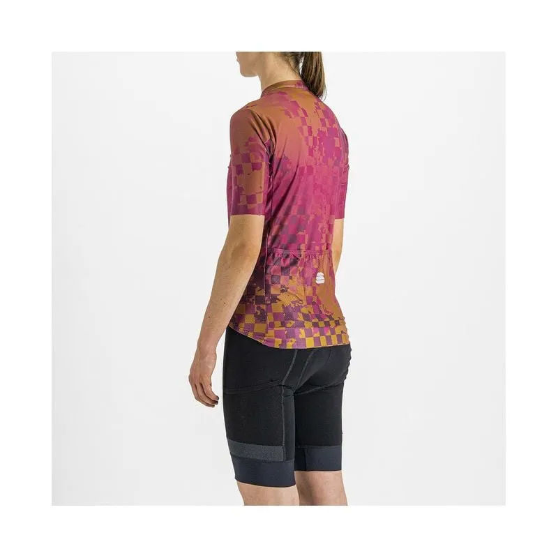 Maglia da ciclismo SPORTFUL Rocket Jersey (CYCLAMEN LIQUORICE) donne