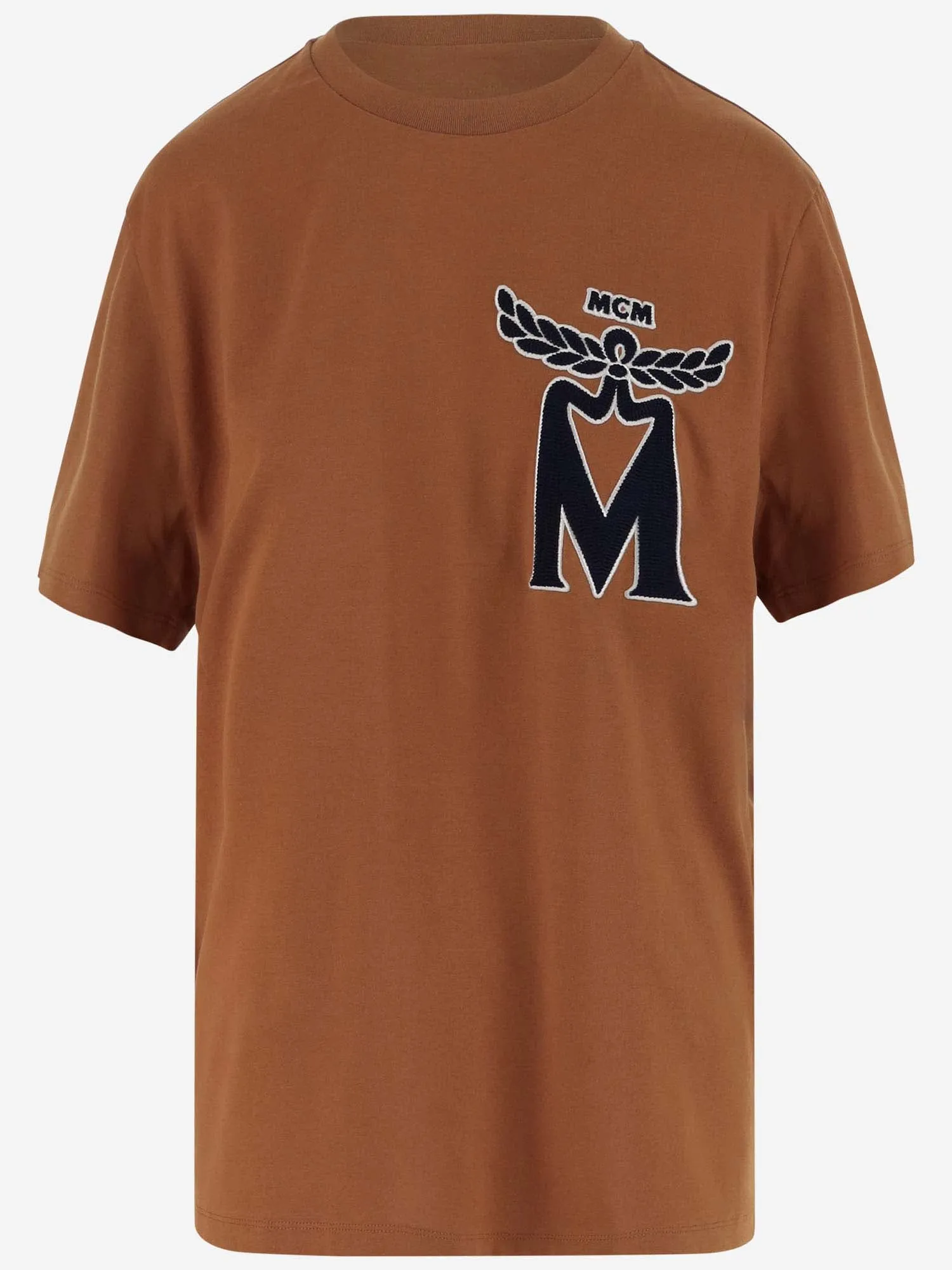 Maglietta di cotone MCM con logo