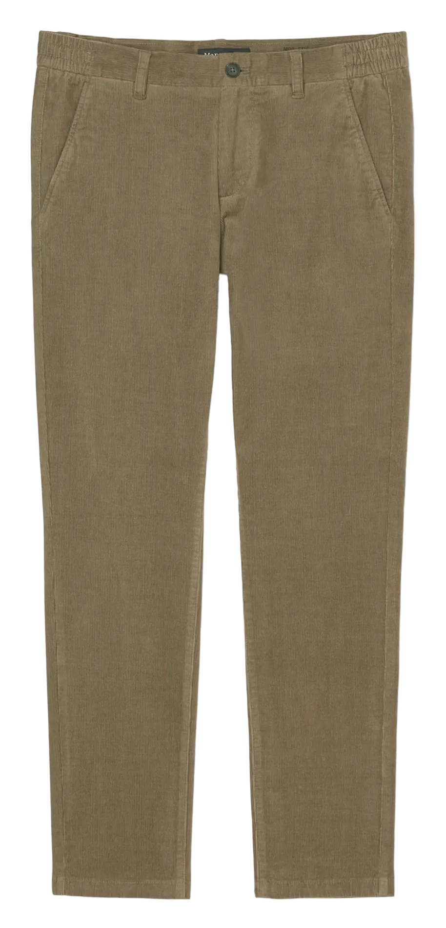  MARC O'POLO   Pantaloni dritti in misto cotone bio | Marrone