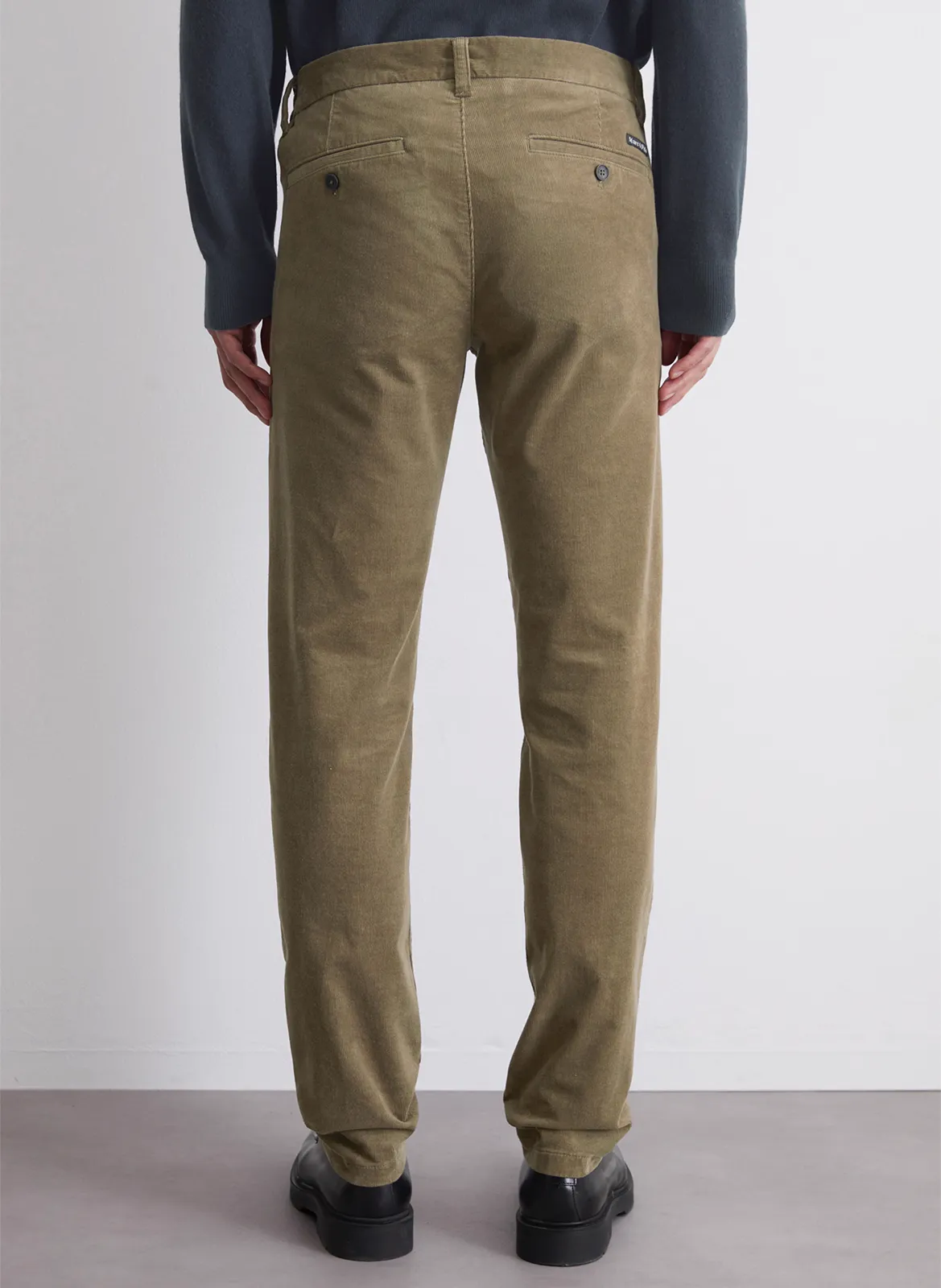  MARC O'POLO   Pantaloni dritti in misto cotone bio | Marrone