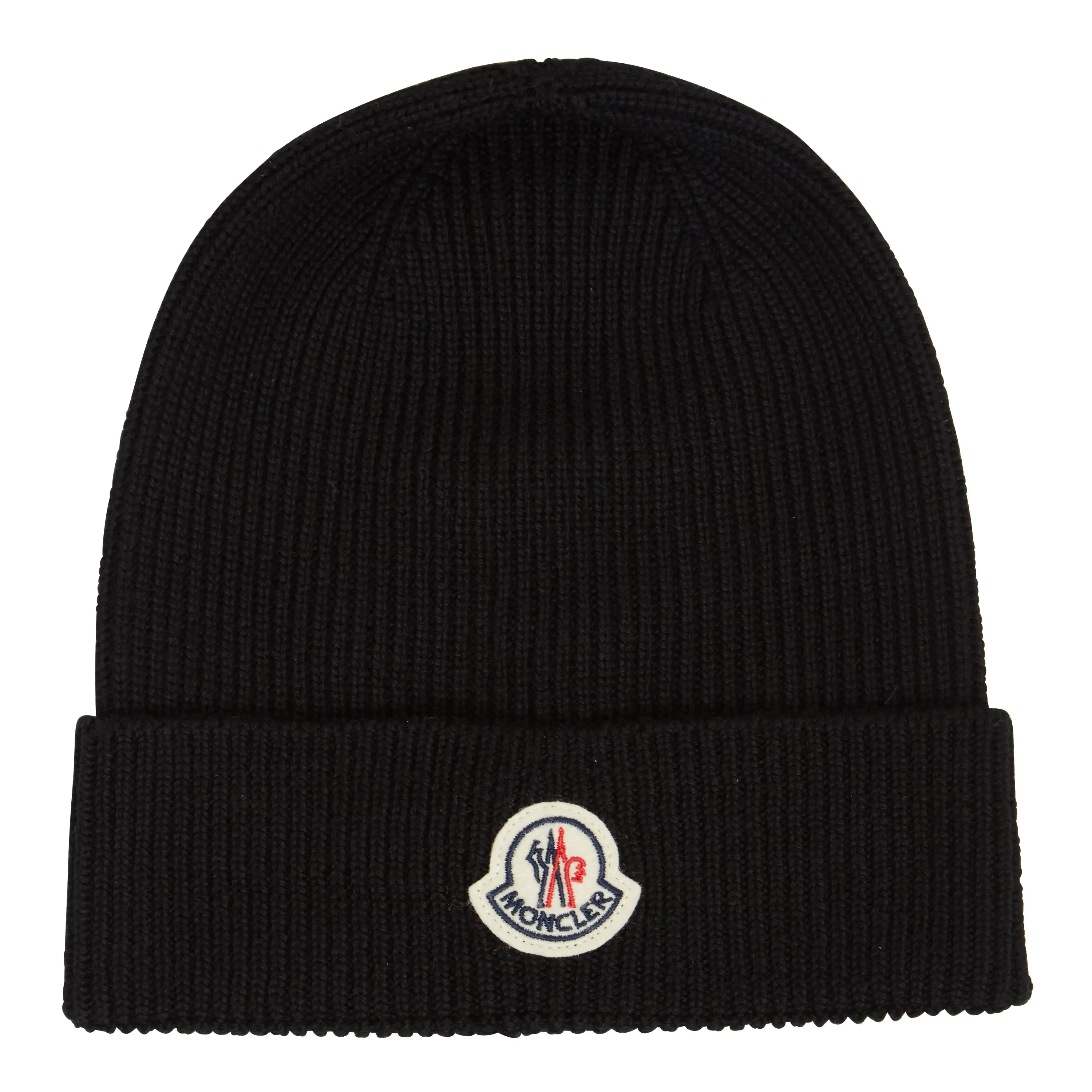 MONCLER  Cappello in lana nero