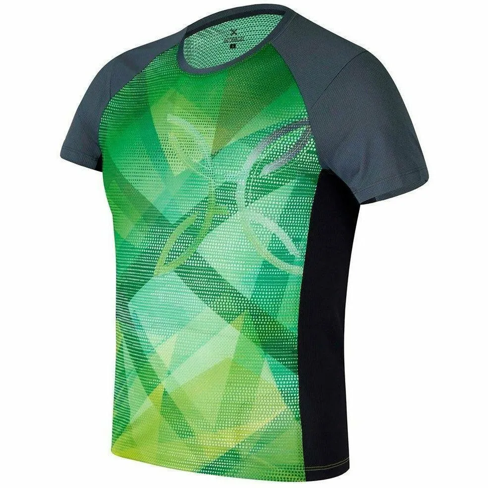 Montura Ghost T-Shirt Acid Green / Lead - Maglia Running Uomo