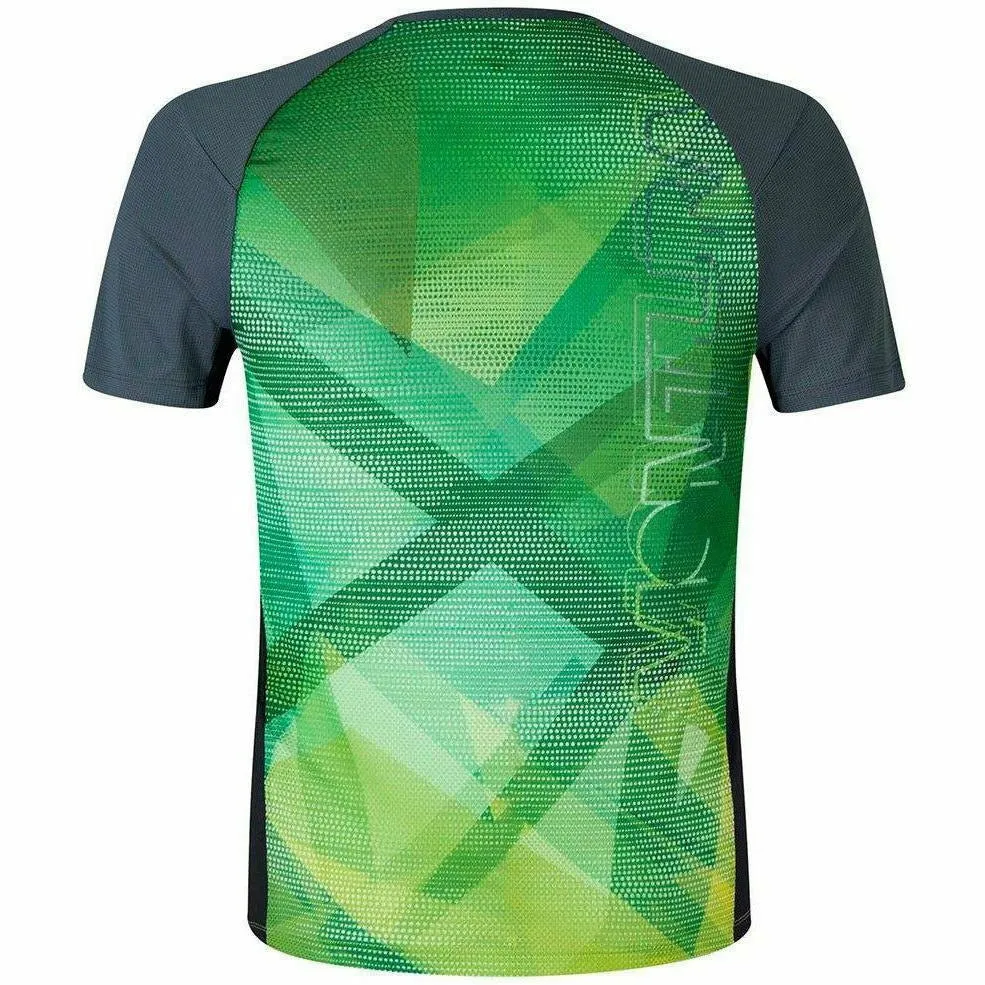 Montura Ghost T-Shirt Acid Green / Lead - Maglia Running Uomo