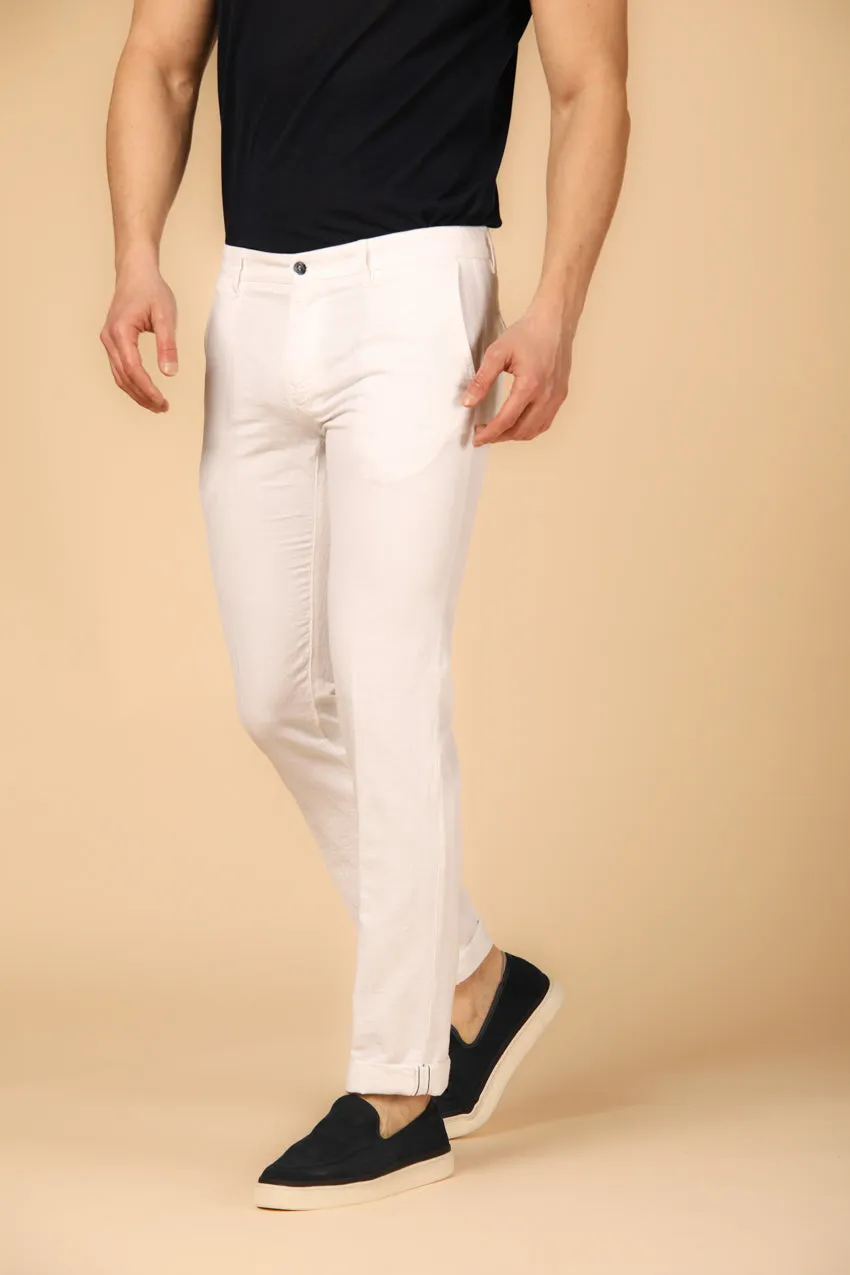 New York City pantalon chino homme en résca du coton et chanvre régulière