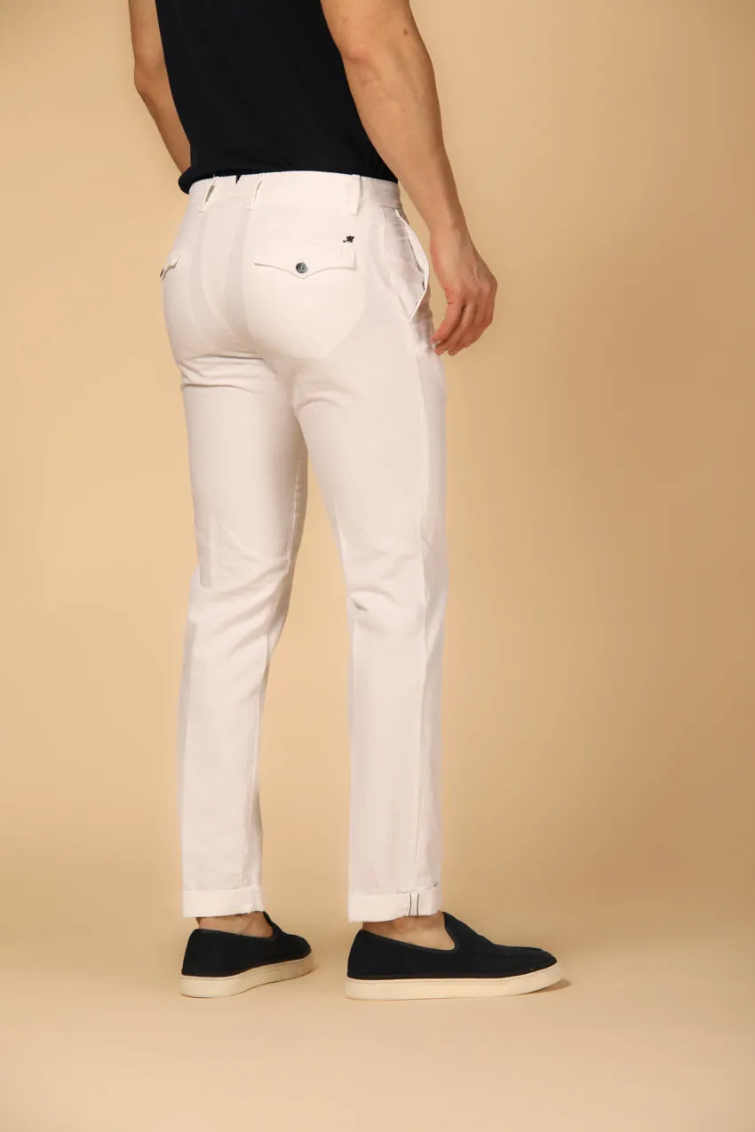 New York City pantalon chino homme en résca du coton et chanvre régulière