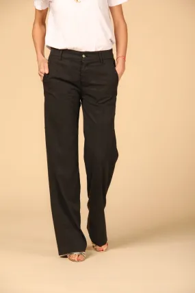 New York Straight pantalon chino femme en twill tencel straight