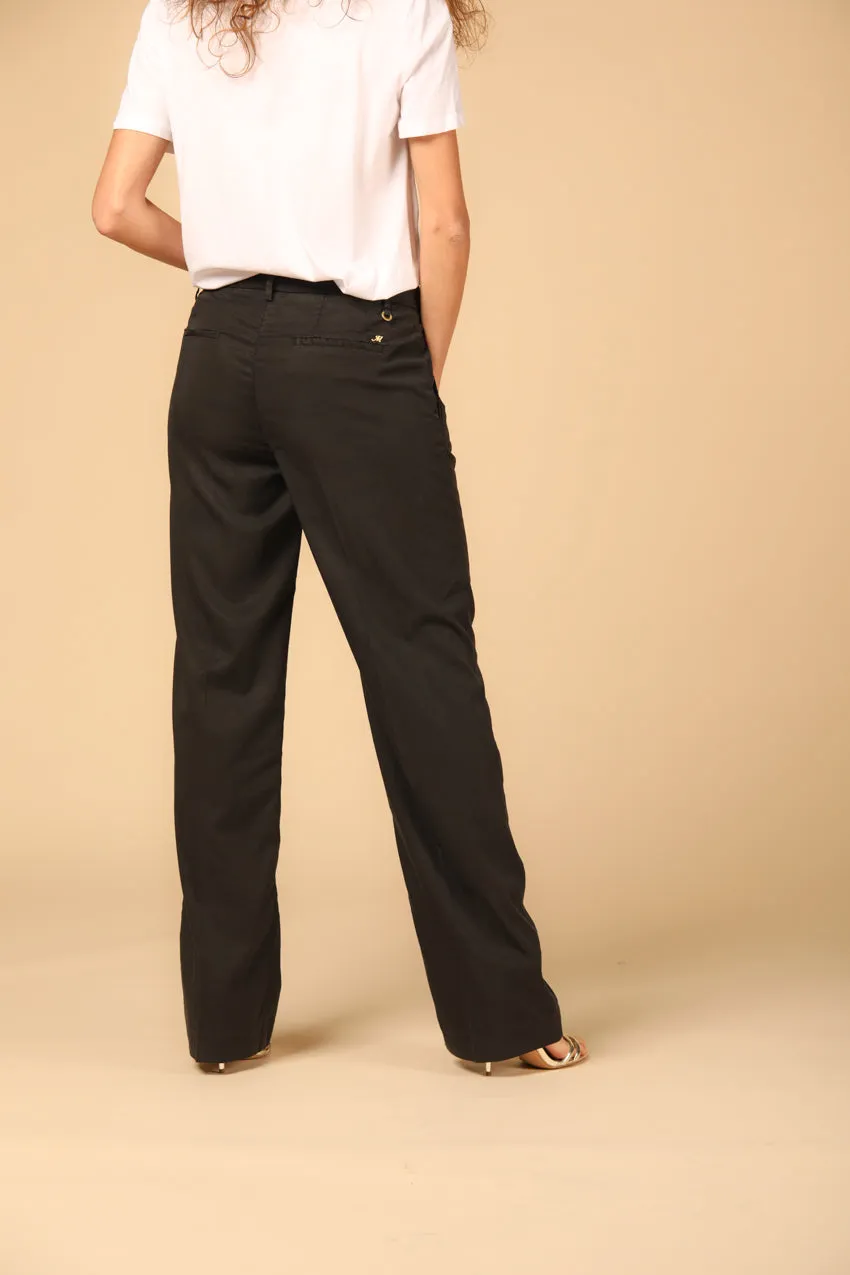 New York Straight pantalon chino femme en twill tencel straight