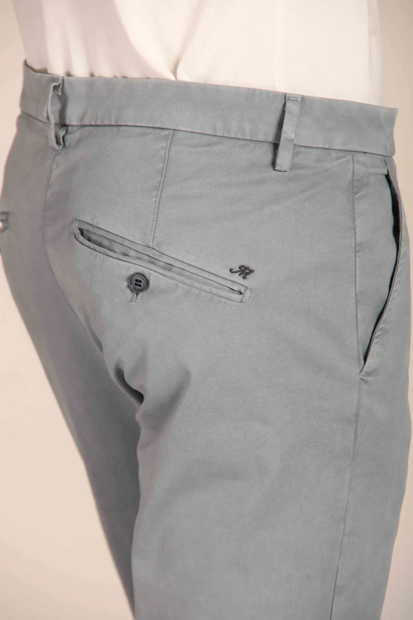 Osaka Style pantalon chino homme en coton modal stretch coupe carrot